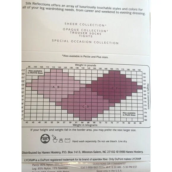 Hanes Silk‎ Reflections Control Top Pantyhose Size CD 3 Pr Barely Black Silky - Picture 4 of 4